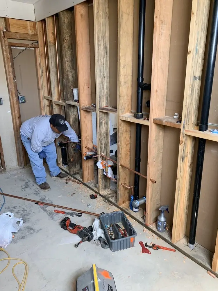 Commercial rough-in plumbing for Commercial Plumbing in Arden Bluff
